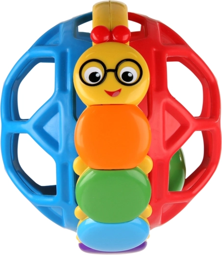 Baby Einstein ohebný chrastící míček Bendy ball 3m+