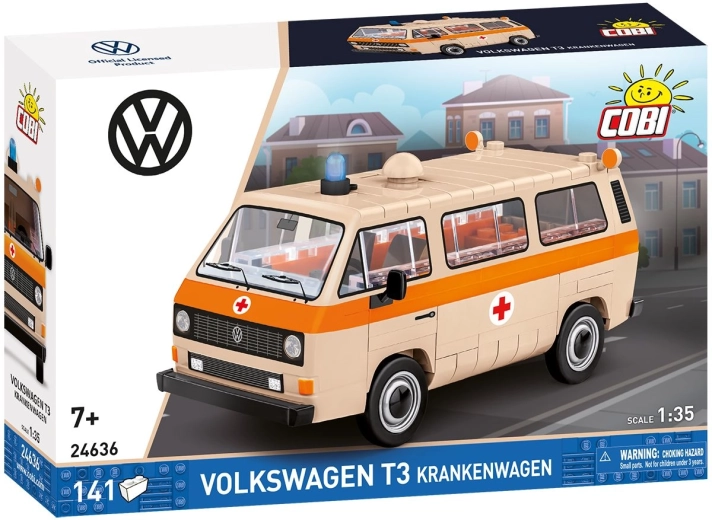 Cobi Volkswagen T3 sanitka 1:35 (141 dílků) - 1 kus