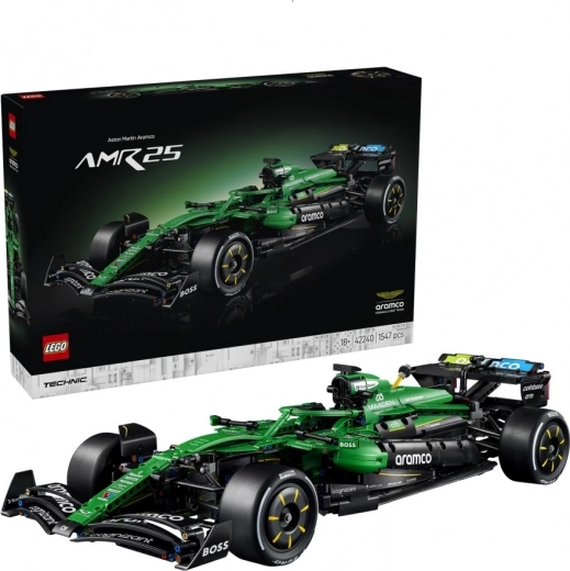 LEGO Technic Aston Martin Aramco AMR25 – bolid F1