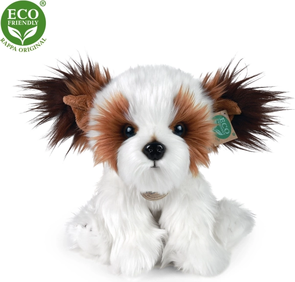 Plyšový pes Shih Tzu sedící 28 cm ECO Friendly