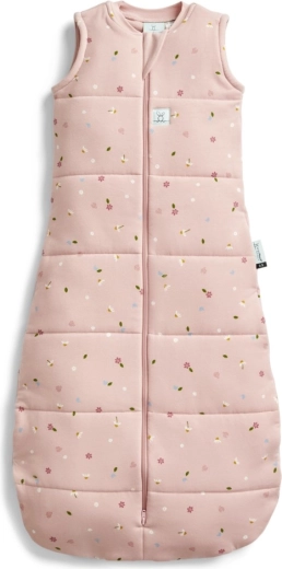 ErgoPouch spací pytel z organické bavlny Jersey daisies 2,5 TOG (8–24 měsíců)