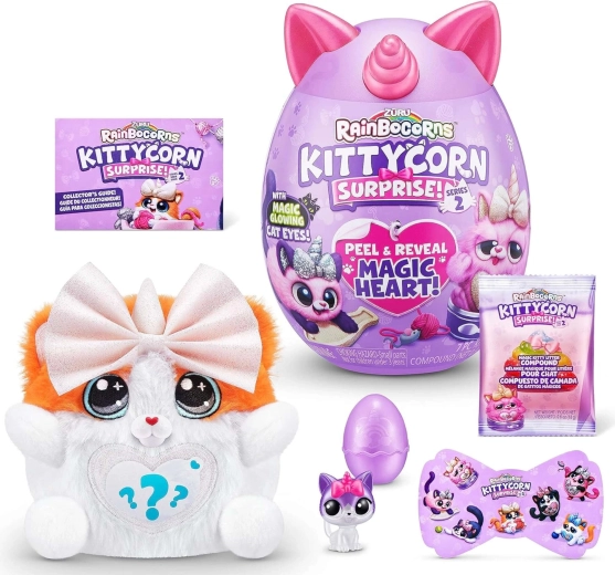 Rainbocorns Kittycorn Surprise plyšový koťátko s překvapením