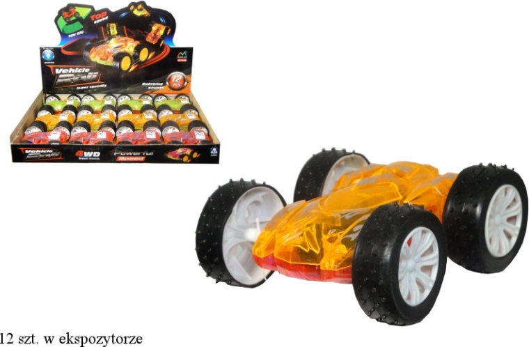 Auto oboustranná převrátka s třecím pohonem a světly