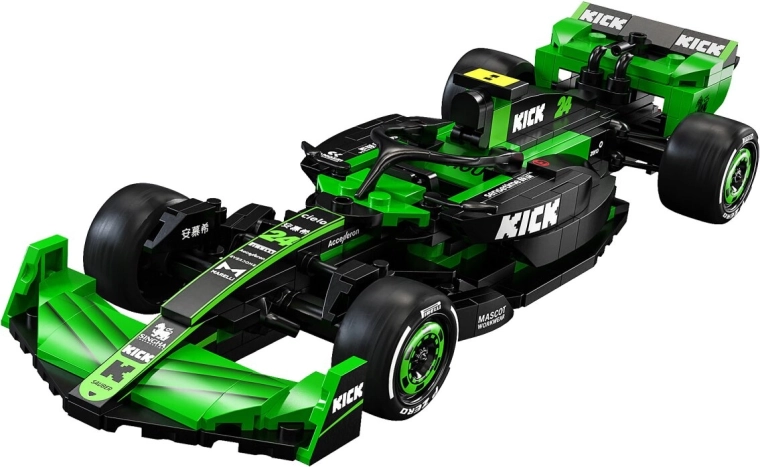 CaDA KICK Sauber F1® Team C44 2024 zelené stavebnice