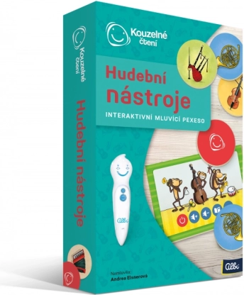 Kouzelné mluvící pexeso – hudební nástroje (pro ALBI tužku)