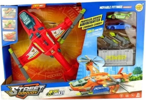 Helikoptérový transportér se světelnými a zvukovými efekty