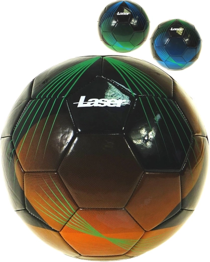 Fotbalový míč Laser velikost 5 s potiskem - 1 kus