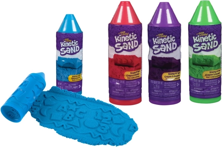 Kinetic Sand razítko v roli se 4 koly Spin Master