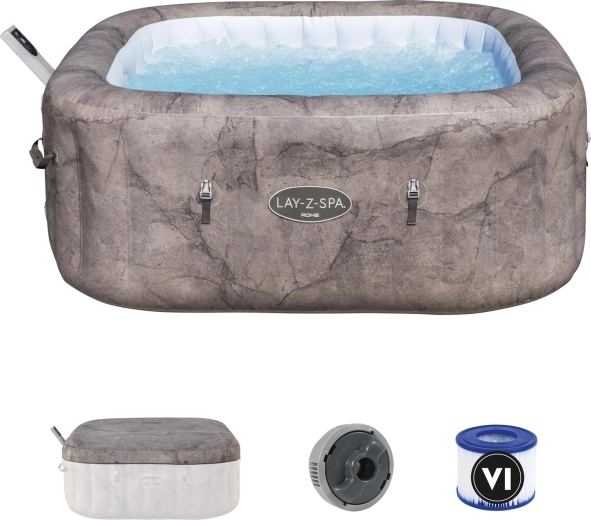 Lay-Z-Spa Rome Smart AirJet vířivka 180 × 180 × 71 cm