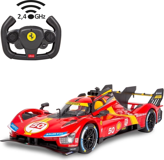 RC auto Ferrari 499P v měřítku 1:14 červené