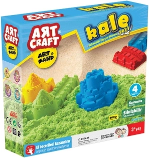 ART CRAFT Kinetický písek sada hrad 500 g