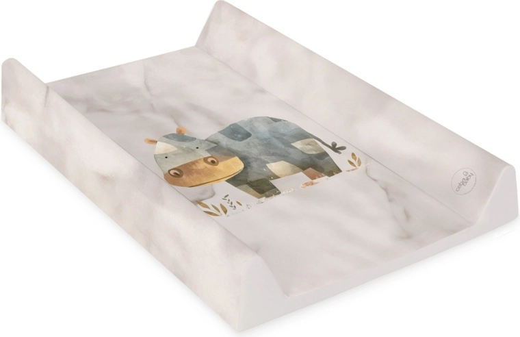Ceba Baby měkká přebalovací podložka Basic cosy hippo 50 × 70 cm