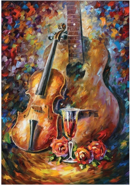 Puzzle Kytara a Housle 500 dílků