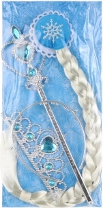 Sada krásy s blond copem pro malé princezny