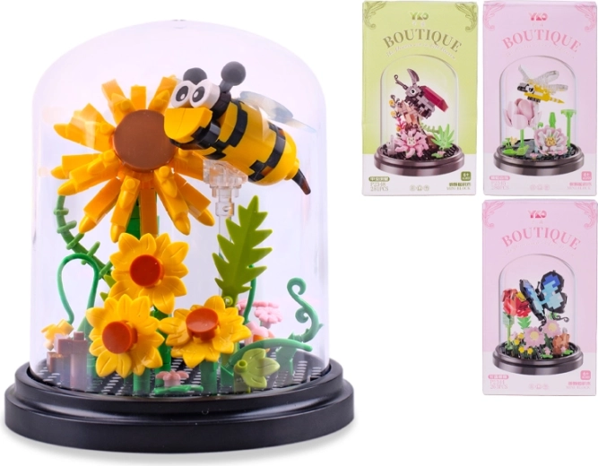 Stavebnice hmyz s květinou pro děti od 6 let