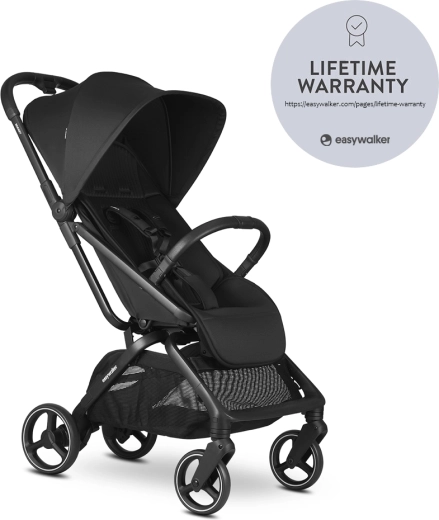 Easywalker Rockey M sportovní kočárek Pure Black