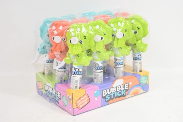 Bublifuk s větrníkem dinosaurus 25 cm