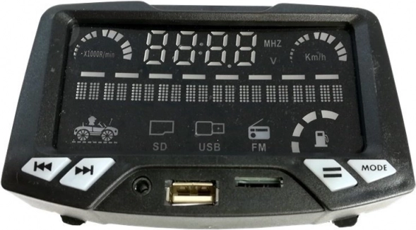 Hudební panel pro elektrické autíčko AUDI Q5 (2místné)