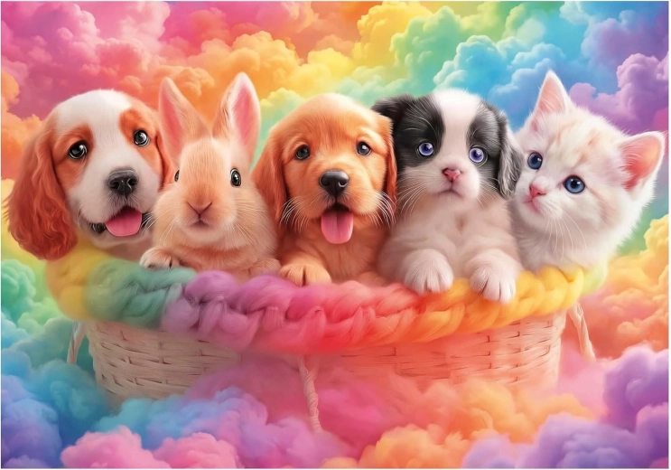 Educa puzzle Přátelé z košíku 300 dílků