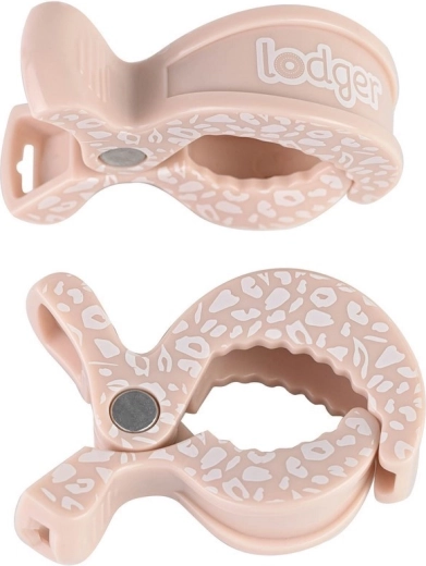 Lodger klip na zavinovačku swaddle clip blush dot (2 ks)