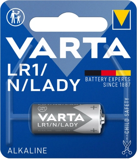 Alkalická baterie VARTA LR1 (N, Lady) 1,5 V