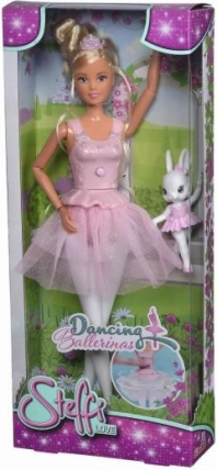 Lalka Steffi Love – tančící balerína s králíčkem