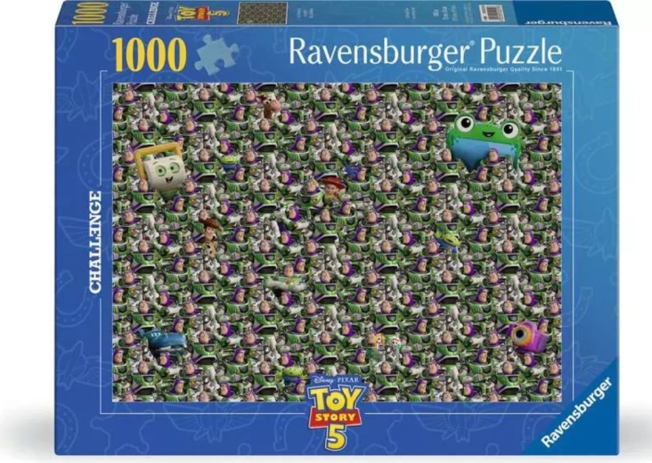 Ravensburger Puzzle Challenge: Buzz Rakeťák 1000 dílků