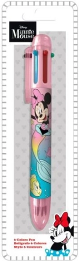 Kuličkové pero MINNIE – 6 barev