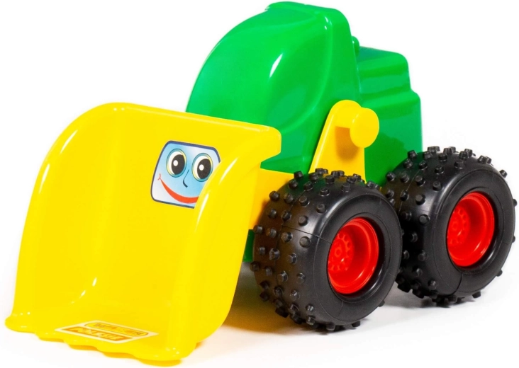 Malý traktor nakladač s pohyblivou lžící - 1 kus
