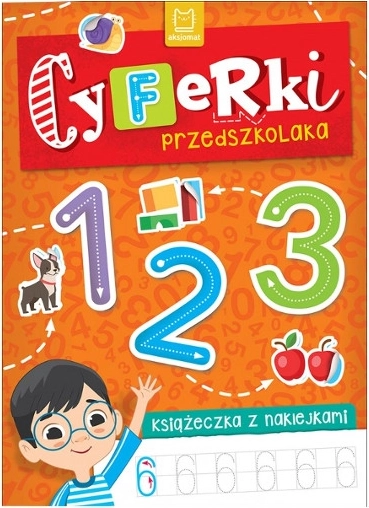 Cyferky pro předškoláky – knížka se samolepkami
