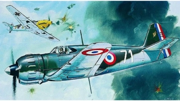 Směr model letadla Bloch MB 152 1:72 - 1 kus