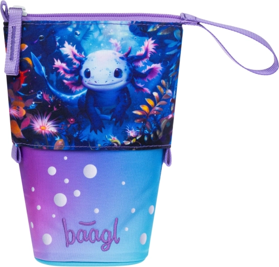 Baagl školní penál Pastelkovník Axolotl GRS