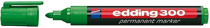 Edding 300 zelený průmyslový popisovač