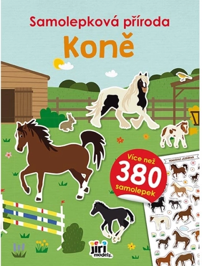 Samolepková knížka příroda – Koně