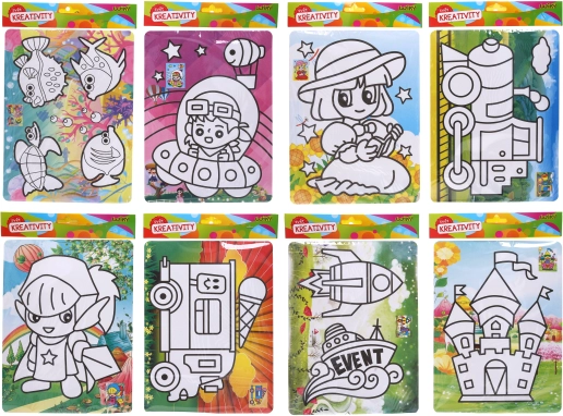 Kreativní pískovací set 20,5 × 30,5 cm