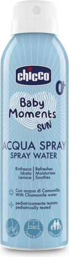 Chicco osvěžující sprejová voda Baby moments sun 0 m+ 150 ml