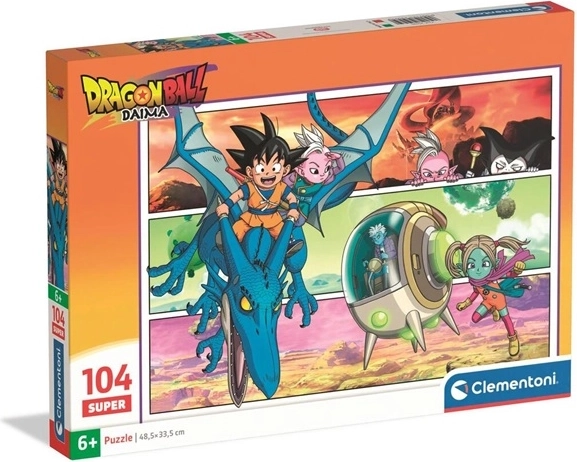 Clementoni puzzle SuperColor Maxi Dragon Ball Daima 104 dílků