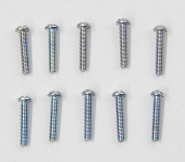 Šrouby s válcovou hlavou M3 × 16 mm, 10 kusů