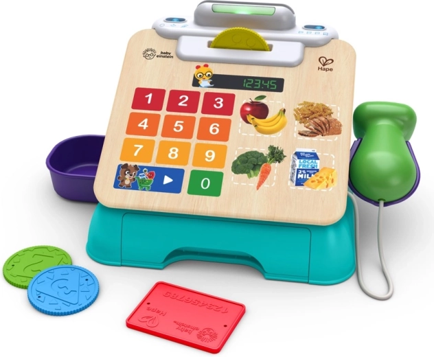 Pokladna Magic Touch pro děti BABY EINSTEIN x HAPE (od 9 měsíců)