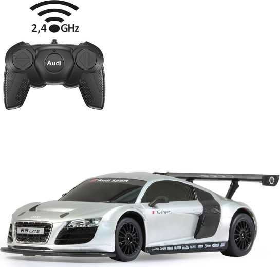RC auto JAMARA Audi R8 LMS 1:24 stříbrné