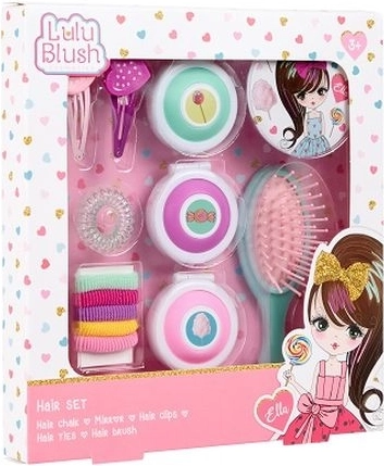 Create it! Lulu blush sada na vlasy pro kreativní účesy