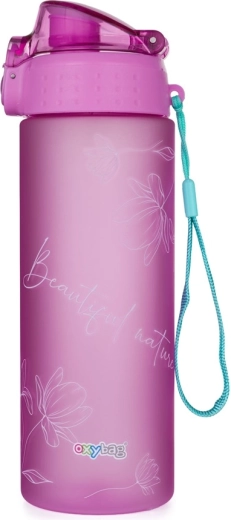 Láhev na pití OXY Click 600 ml Floral z Tritanu