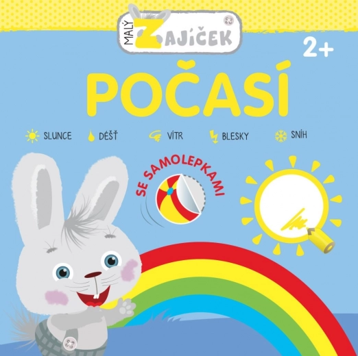 Malý zajíček – počasí (aktivní knížka pro nejmenší)