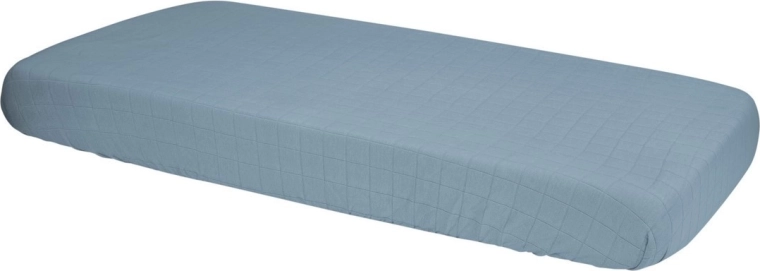 Lodger slumber tribe prostěradlo do postýlky 70 × 140 cm ocean