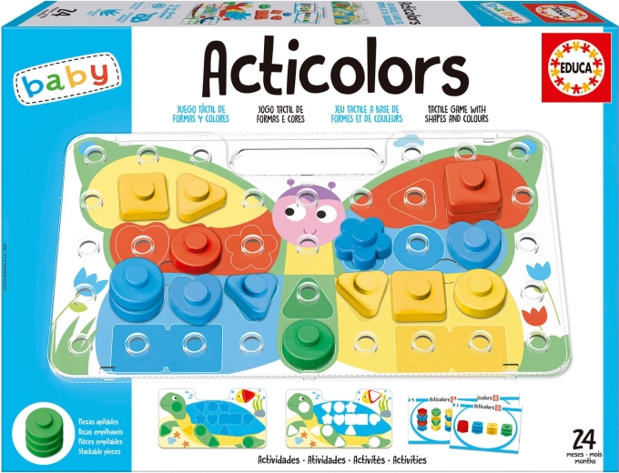 Educa Acticolors: barvy a tvary