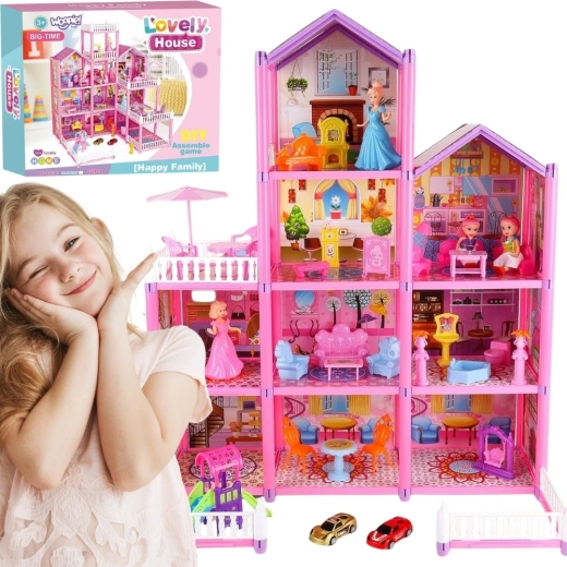 WOOPIE mega vila pro panenky Lovely House