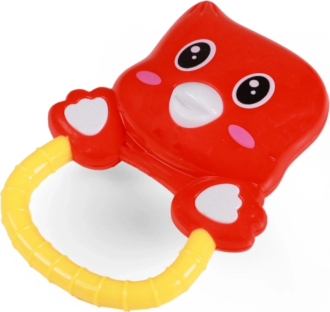 Chrastítko ptáček s úchytem pro miminka