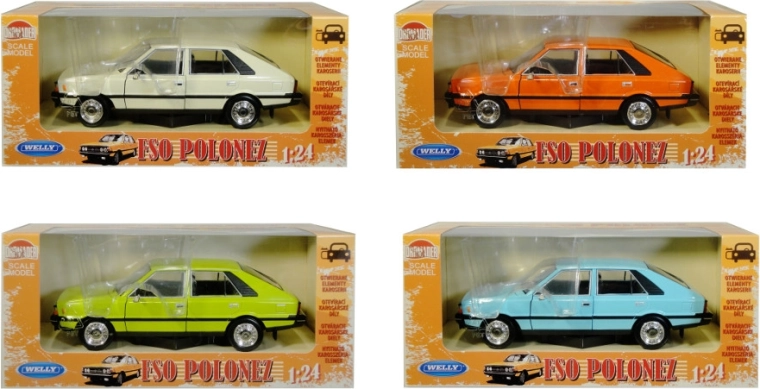 Welly Polonez 1:24 kovový model FSO Polonez 1500 MR ‘78