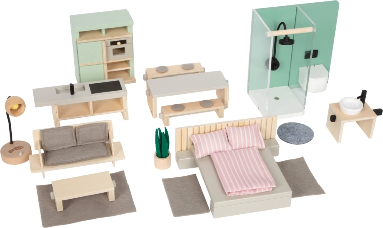 Small Foot sada nábytku do domečku pro panenky