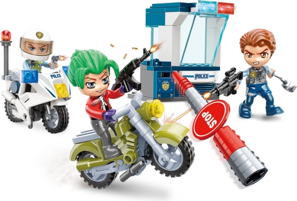 Qman MineCity Chytání zločince